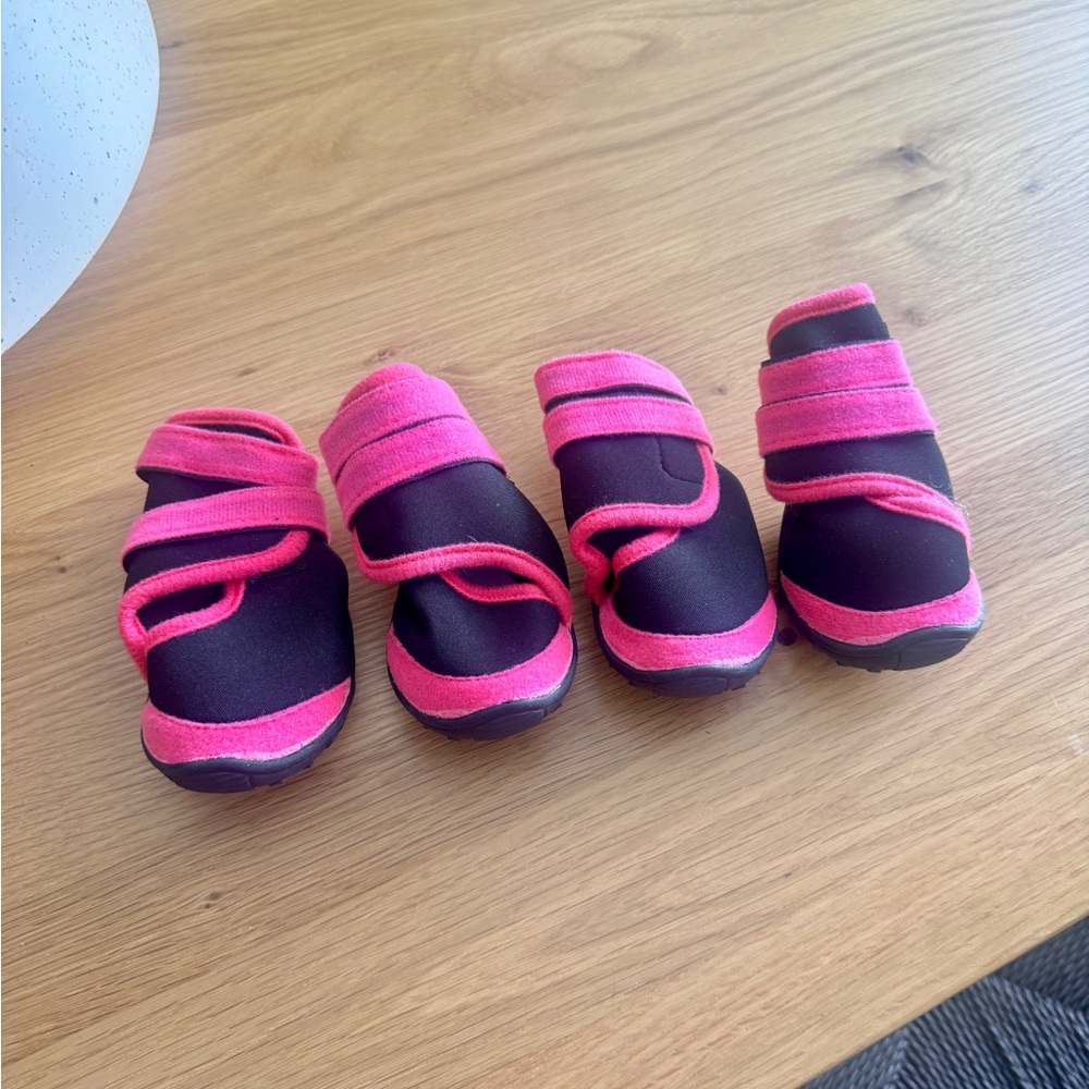 Never Used Small Dog Winter Boots – Set of 4